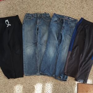 Lot Of Boys Jeans/Sweatpants, Size 6